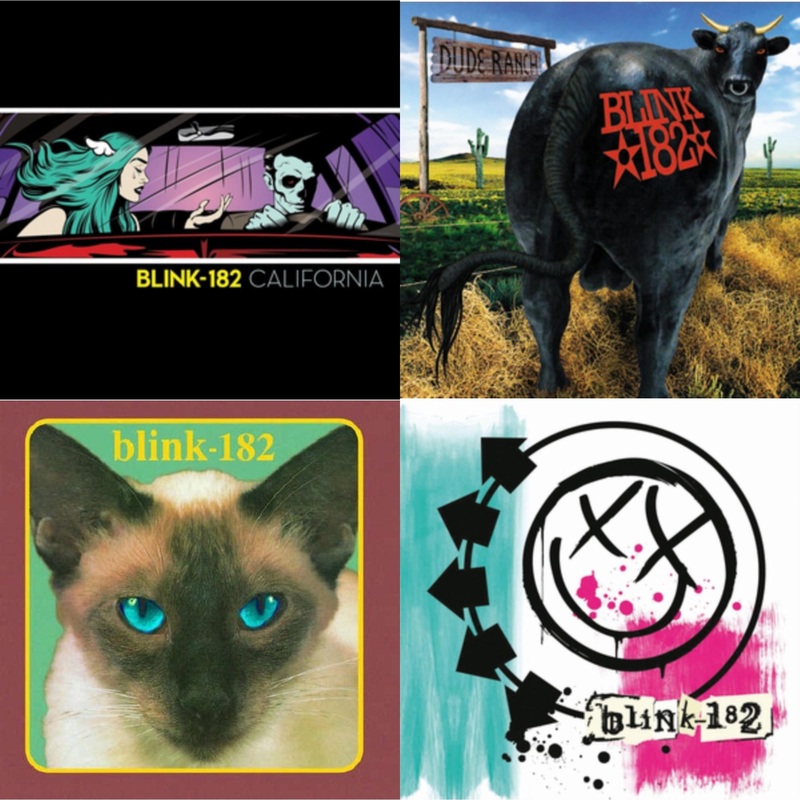 Blink-182 – California (Deluxe/2LP/180G) & Dude Ranch & Cheshire Cat & Blink-182