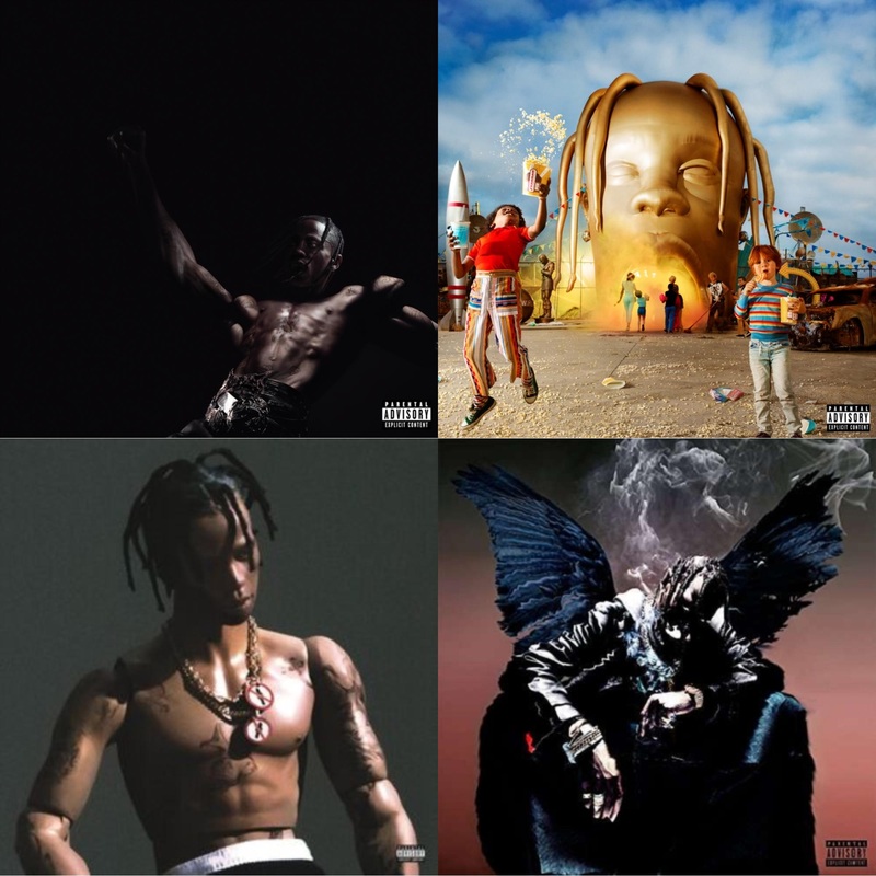 Travis Scott – Utopia (X) (2LP/140G) & Astroworld (X) (2 LP/150G/Dl Insert) & Rodeo (X) (2LP/150G/Dl Card) & Birds In The Trap Sing Mcknight (Pa) (2LP/150G/Dl Card)