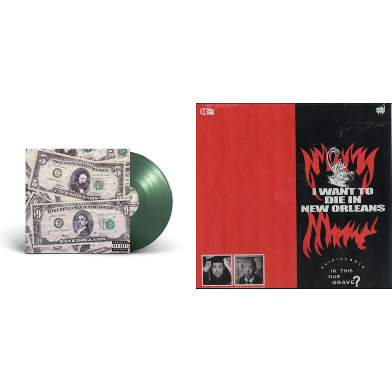 $Uicideboy$ – New World Depression (Coke Bottle LP Vinyl) & I Want To Die In New Orleans (Red/Black LP Vinyl)