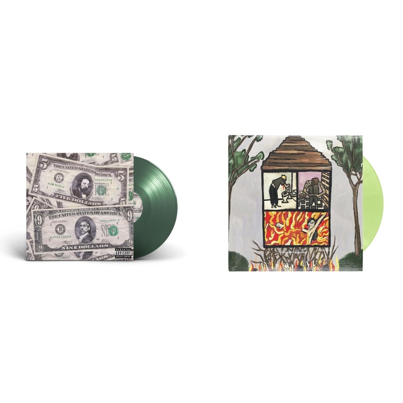 $Uicideboy$ – New World Depression (Coke Bottle LP Vinyl) & Long Term Effects Of Suffering (Glow Green LP Vinyl)