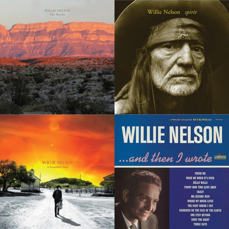 Willie Nelson – Border & Spirit (180G) & Beautiful Time & And Then I Wrote (Color LP Vinyl)