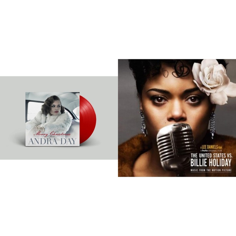 Andra Day – Merry Christmas From Andra Day (Red LP Vinyl) & United States Vs. Billie Holiday (Music From The Motion Picture) (Gold LP Vinyl)
