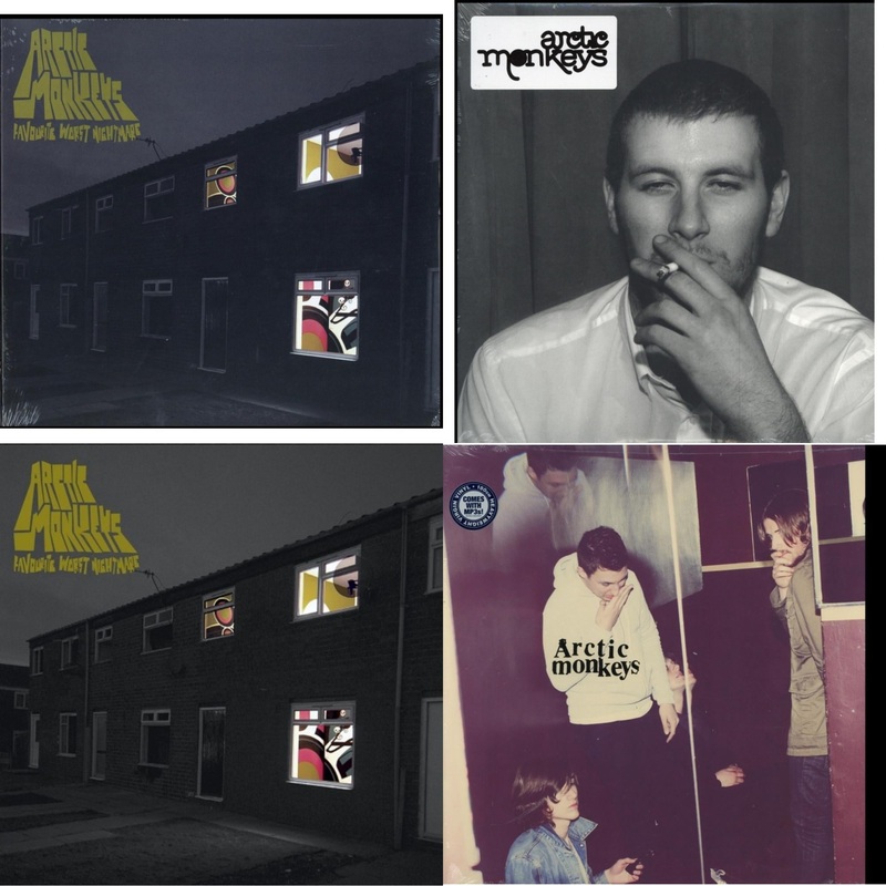 Arctic Monkeys – Favourite Worst Nightmare & Whatever People Say I Am That’s What I Am Not & Favourite Worst Nightmare (Gatefold) & Humbug (Dl Card) – LP Vinyl Bundle