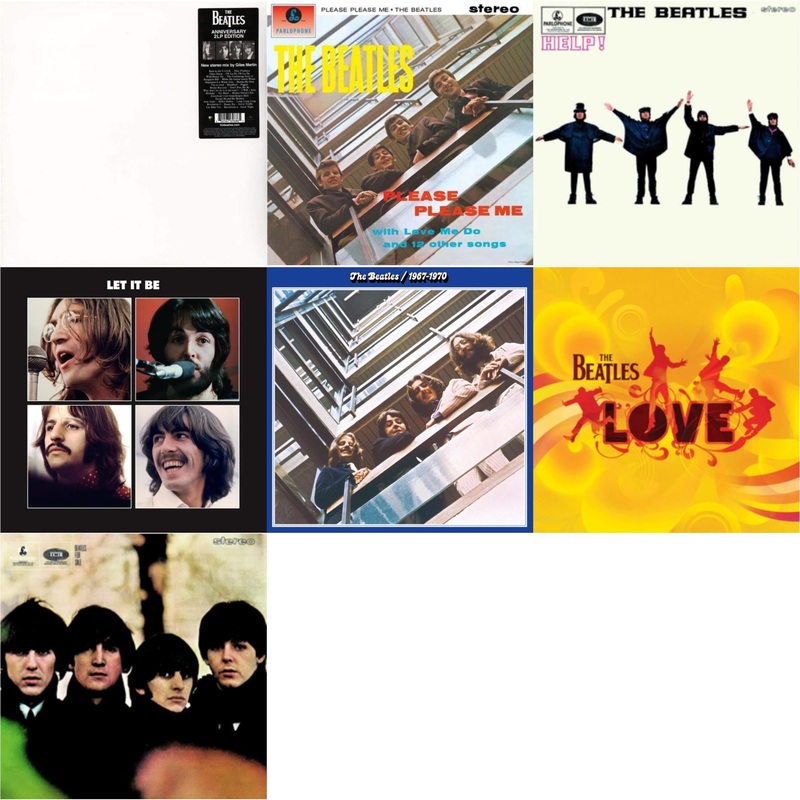 Beatles – Beatles (The White Album) (2 LP) & Please Please Me & Help & Let It Be Special Edition & Beatles 1967-1970 (2023 Edition) (Half-Speed) (3LP) & Love  & Beatles For Sale