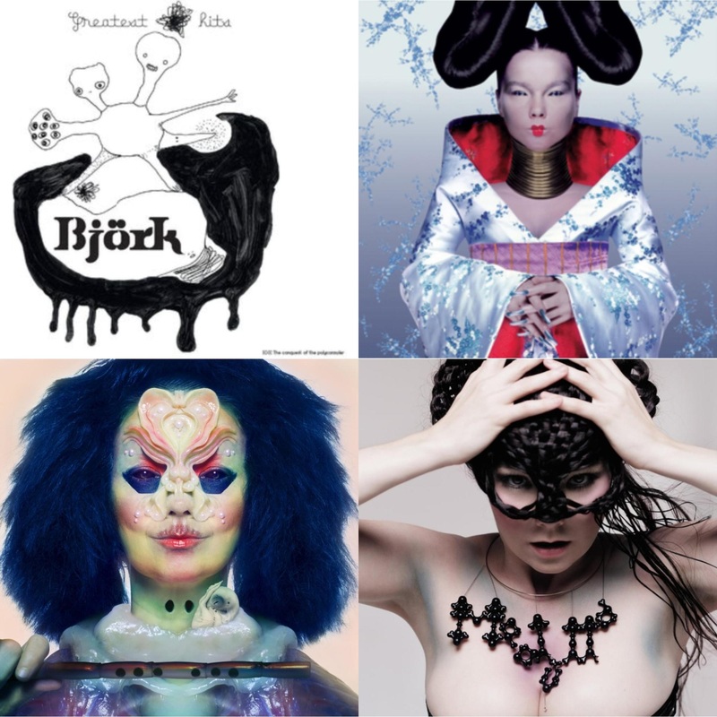 Bjork – Greatest Hits & Homogenic & Utopia & Medulla – LP Vinyl Bundle