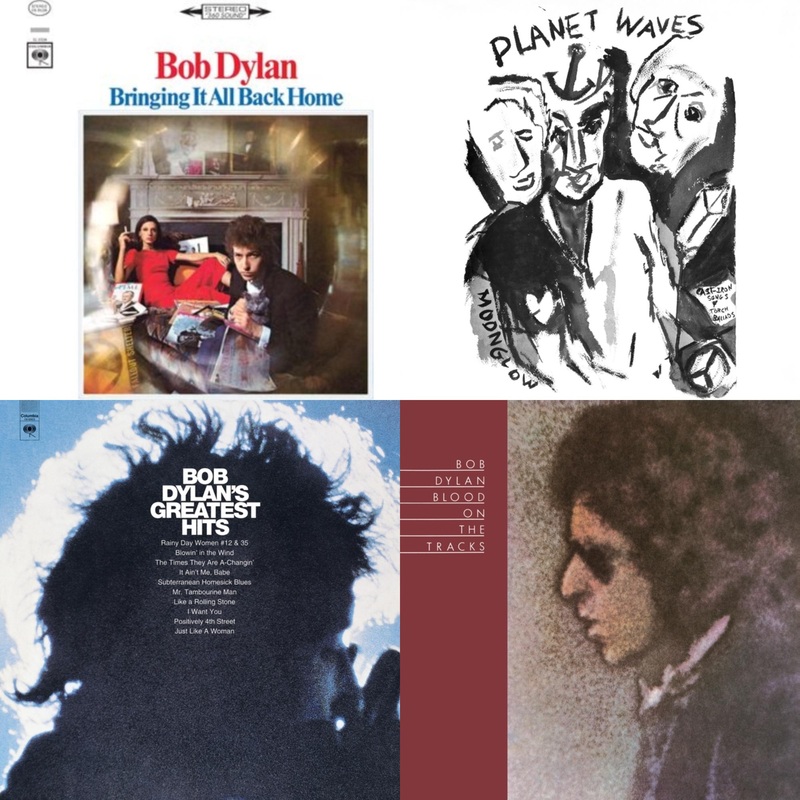 Bob Dylan – Bringing It All Back Home & Planet Waves (150G LP Vinyl/Dl) & Greatest Hits (150G/Dl Card) & Blood On The Tracks (150G/Dl Insert)