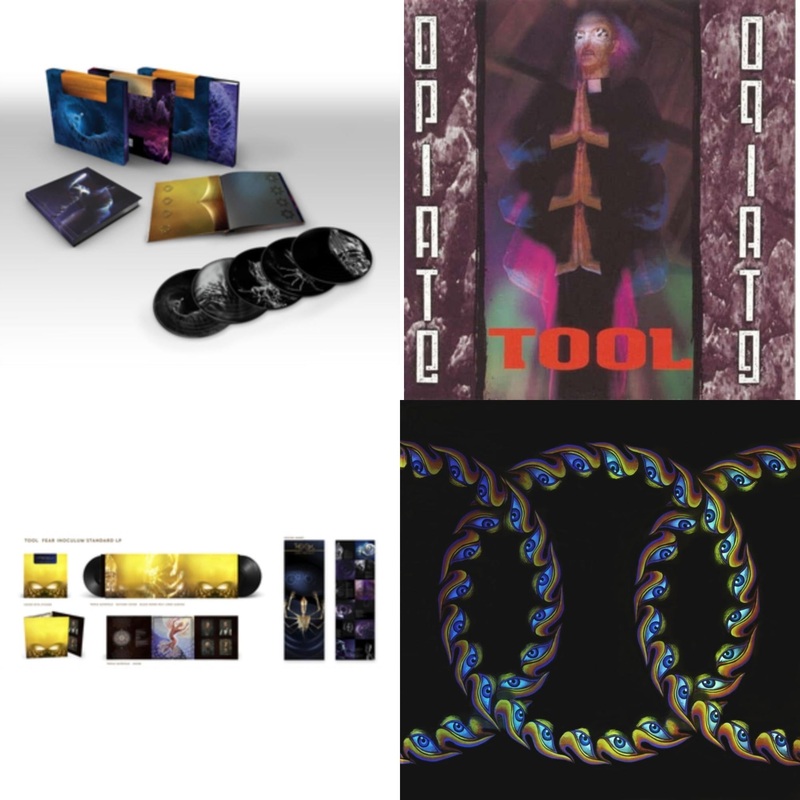 Tool – Fear Inoculum (Le) (Limited/180G/5LP/Etching Side) & Opiate Ep & Fear Inoculum (3LP/180G) & Lateralus (2LP/Picture Disc/4 Different Images/Holographic Gatefold)