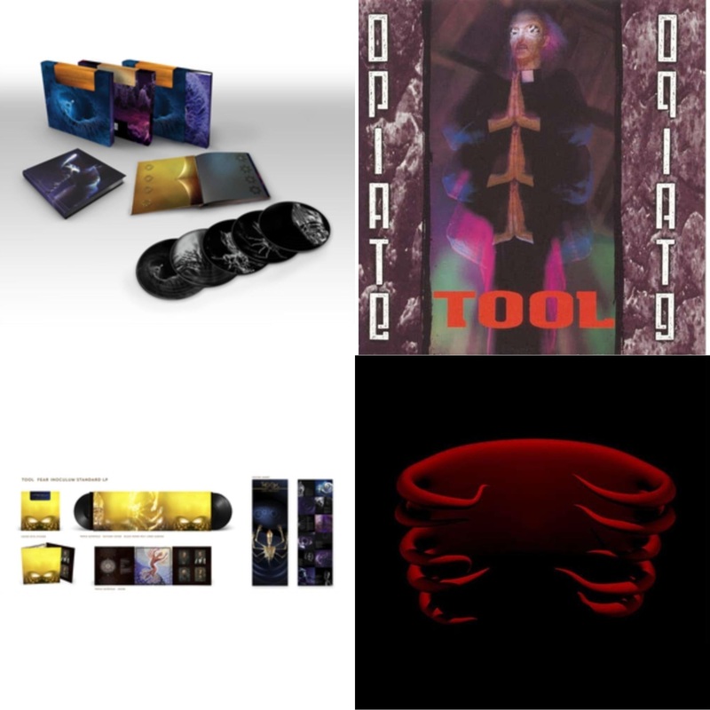 Tool – Fear Inoculum (Le) (Limited/180G/5LP/Etching Side) & Opiate Ep & Fear Inoculum (3LP/180G) & Undertow