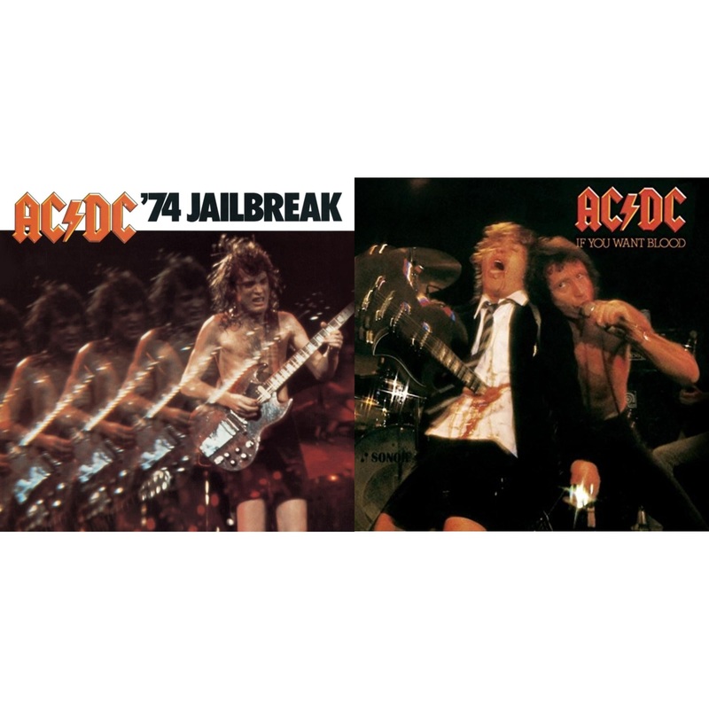 Ac/Dc – 74 Jailbreak & If You Want Blood You’ve Got It – CD Bundle