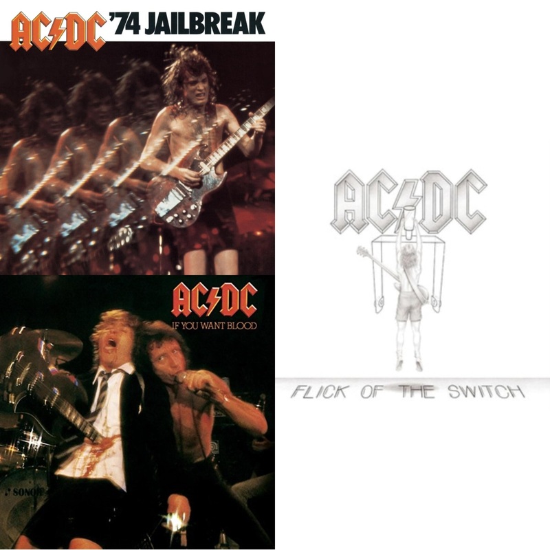 Ac/Dc – 74 Jailbreak & If You Want Blood You’ve Got It & Flick Of The Switch – CD Bundle