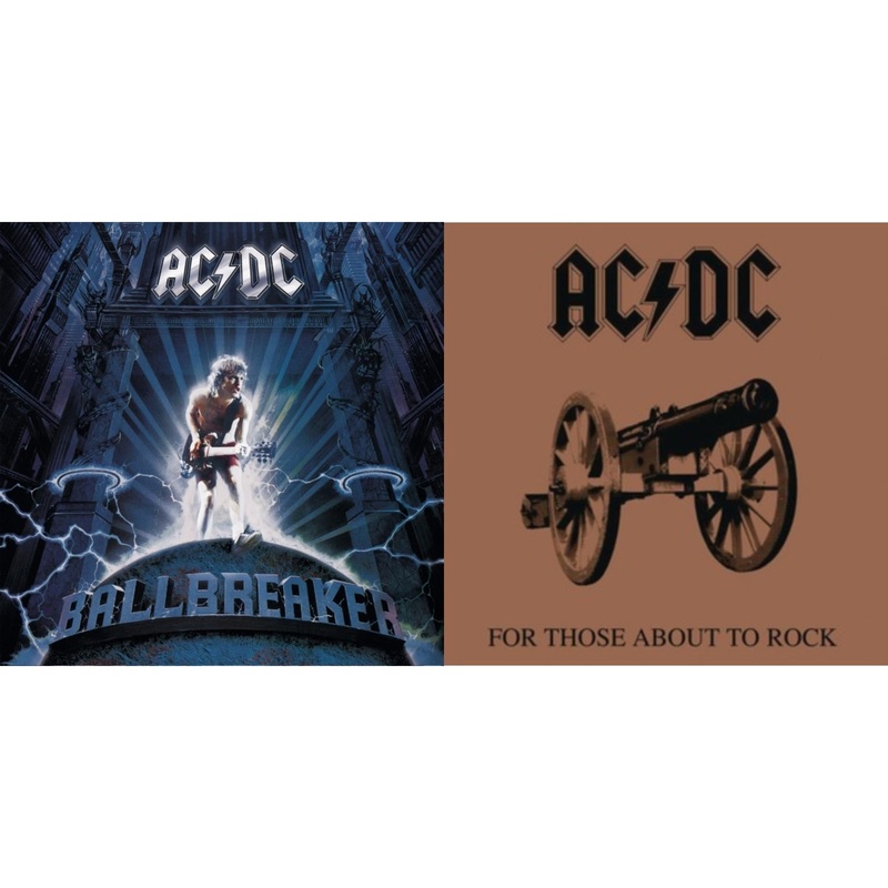 Ac/Dc – Ballbreaker & For Those About To Rock – CD Bundle