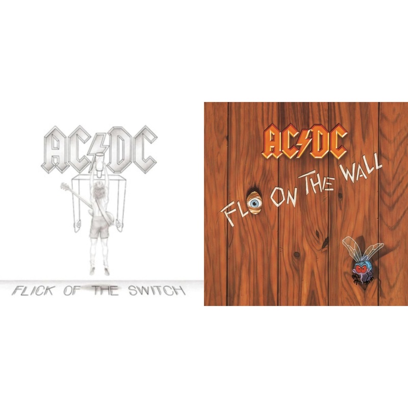 Ac/Dc – Flick Of The Switch & Fly On The Wall – CD Bundle