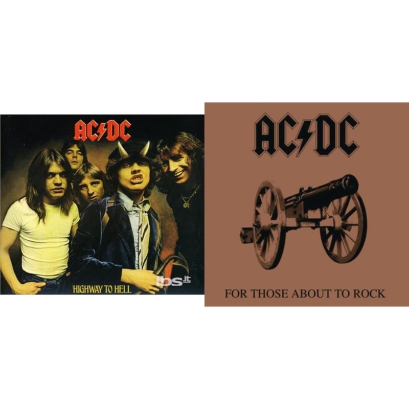 Ac/Dc – Highway To Hell & For Those About To Rock – CD Bundle