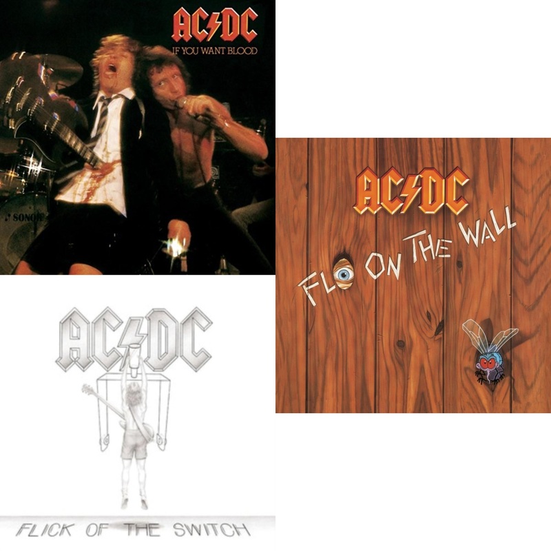 Ac/Dc – If You Want Blood You’ve Got It & Flick Of The Switch & Fly On The Wall – CD Bundle
