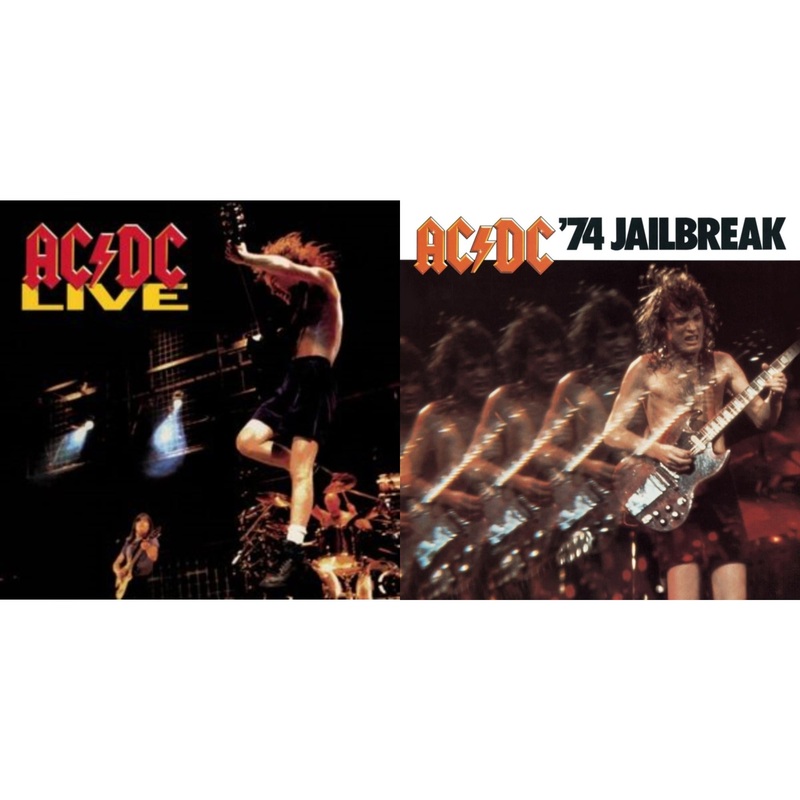 Ac/Dc – Live & 74 Jailbreak – CD Bundle