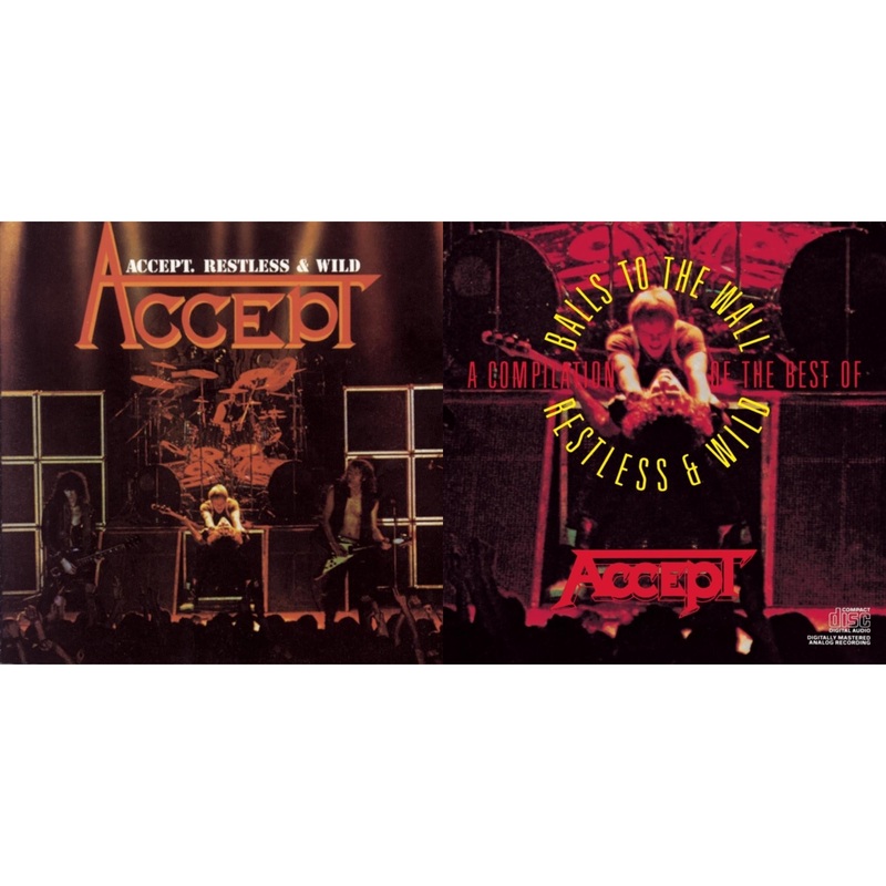 Accept – Restless & Wild & Compilation Best Of Balls To Wall / Restless & Wild – CD Bundle
