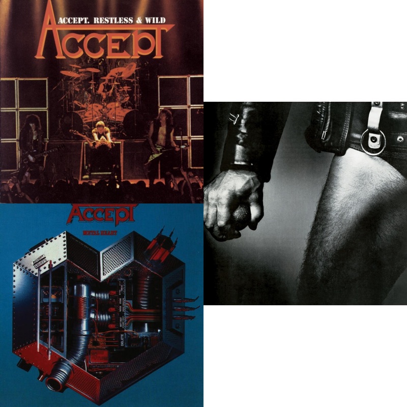 Accept – Restless & Wild & Metal Heart & Balls To The Wall – CD Bundle