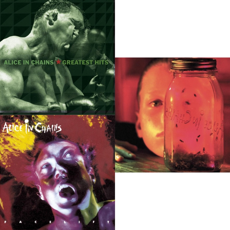 Alice In Chains – Greatest Hits & Facelift & Jar Of Flies – CD Bundle