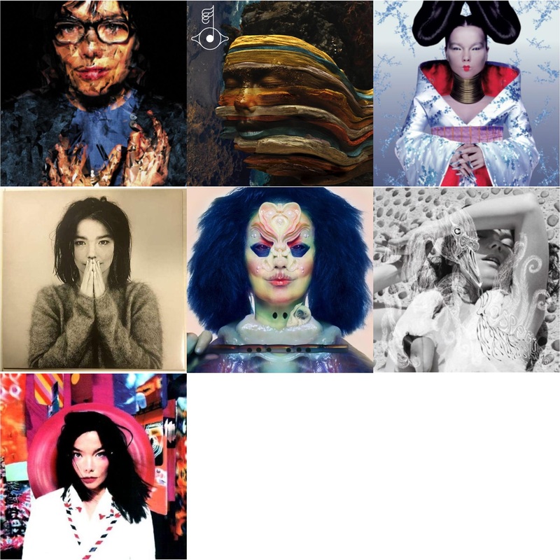 Bjork – Selma Songs & Bastards: Remix & Homogenic & Debut & Utopia & Vespertine & Post – LP Vinyl Bundle