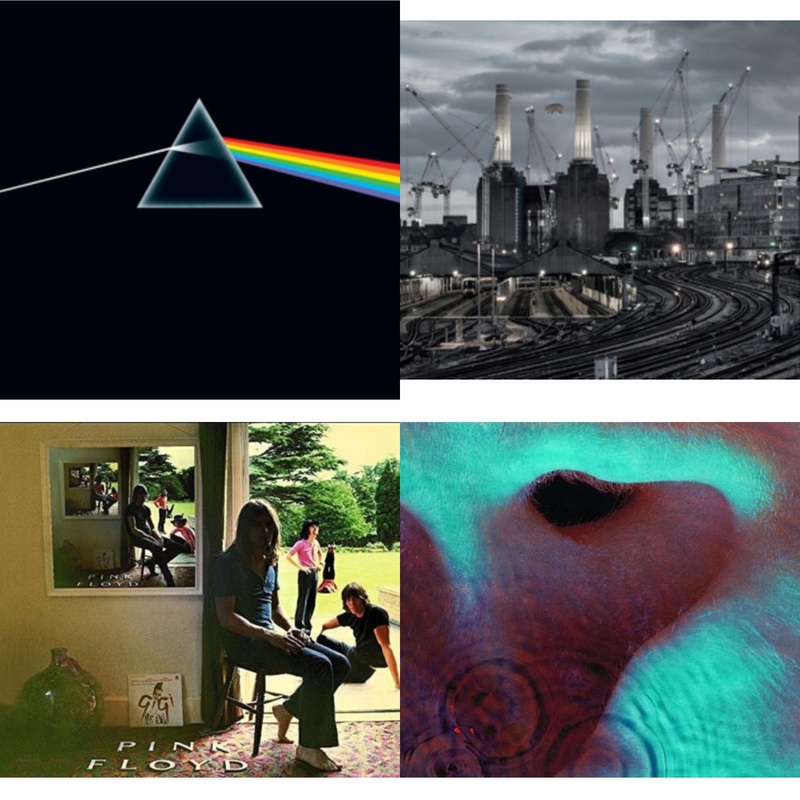 Pink Floyd – Dark Side Of The Moon (50Th Anniversary Remaster) & Animals (2018 Remix) & Ummagumma & Meddle – CD Bundle