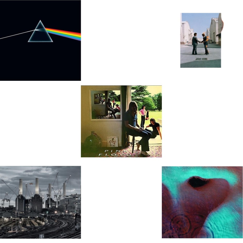 Pink Floyd – Dark Side Of The Moon (50Th Anniversary Remaster) & Animals (2018 Remix) & Ummagumma & Wish You Were Here & Meddle – CD Bundle