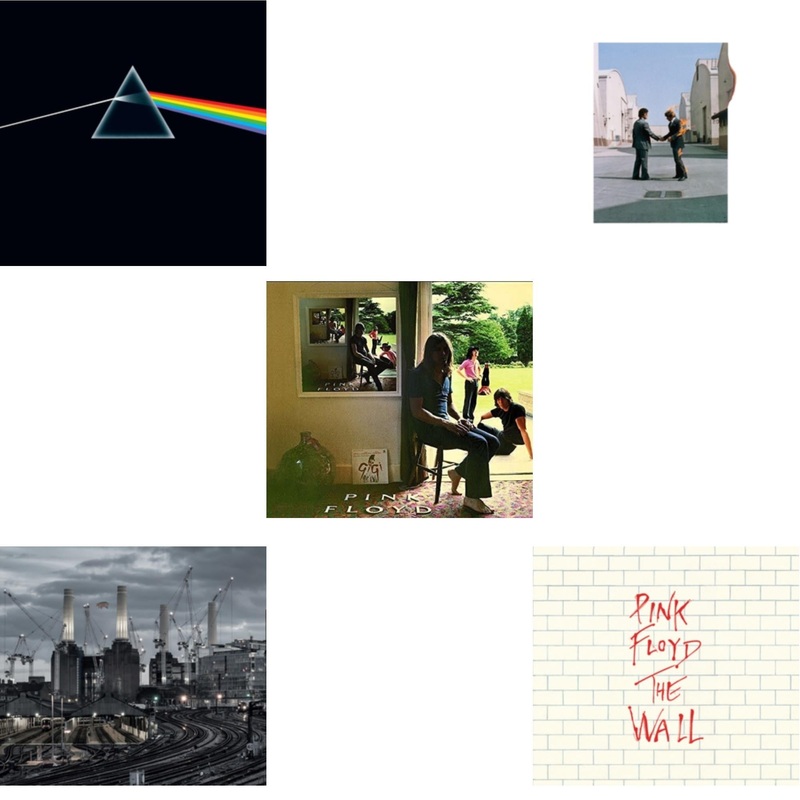 Pink Floyd – Dark Side Of The Moon (50Th Anniversary Remaster) & Animals (2018 Remix) & Ummagumma & Wish You Were Here & Wall – CD Bundle