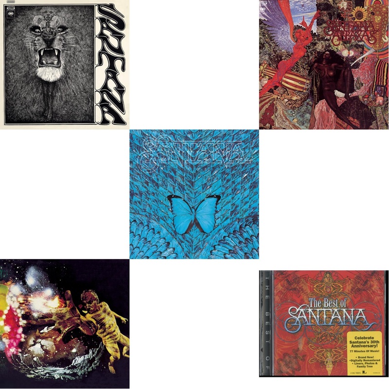 Santana – Santana & Santana Iii & Borboletta & Abraxas & Best Of Santana – CD Bundle