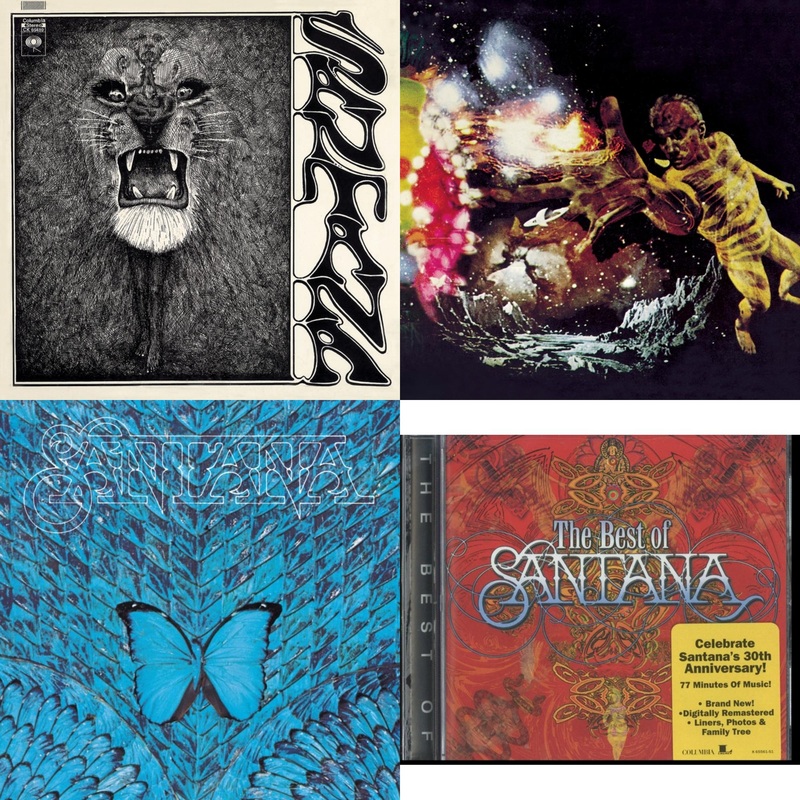 Santana – Santana & Santana Iii & Borboletta & Best Of Santana – CD Bundle