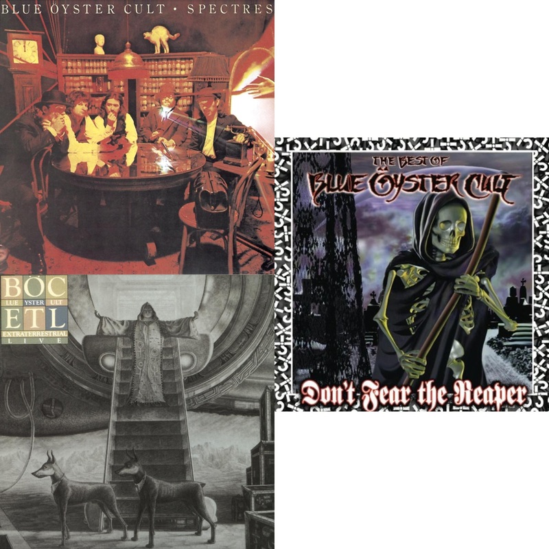 Blue Oyster Cult – Spectres & Extraterrestrial Live & Don’t Fear The Reaper: Best Of Blue Oyster Cult – CD Bundle