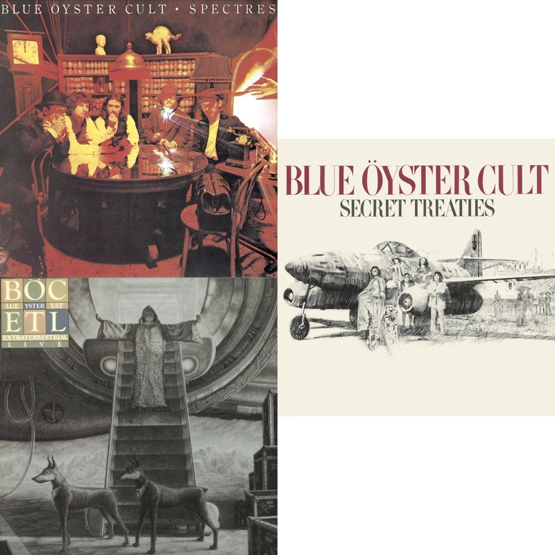 Blue Oyster Cult – Spectres & Extraterrestrial Live & Secret Treaties – CD Bundle