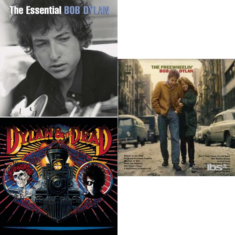Bob Dylan – Essential Bob Dylan & Dylan & The Dead & Freewheelin Bob Dylan – CD Bundle