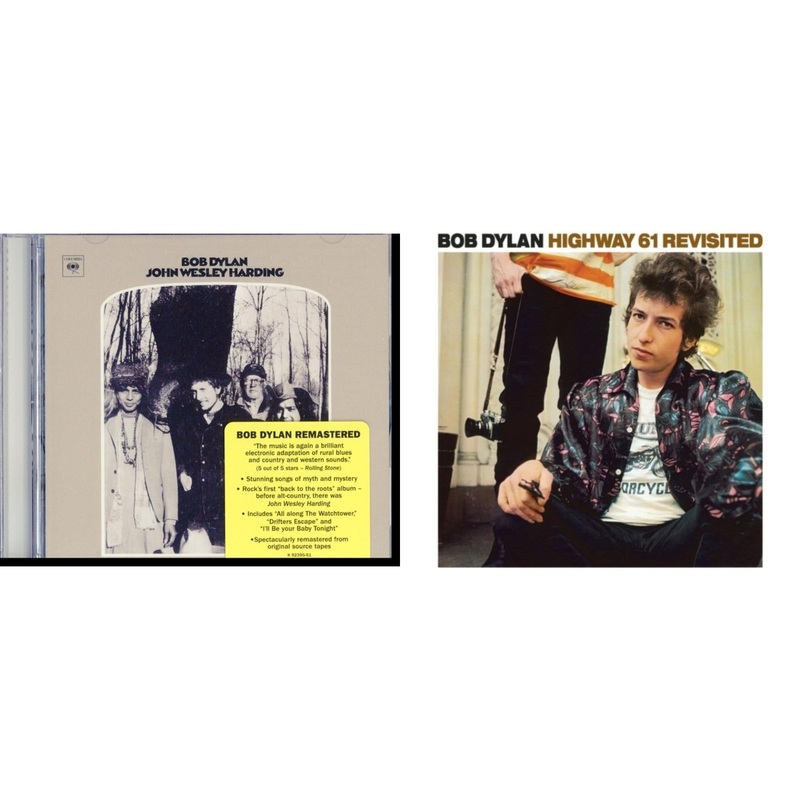 Bob Dylan – John Wesley Harding & Highway 61 Revisited – CD Bundle