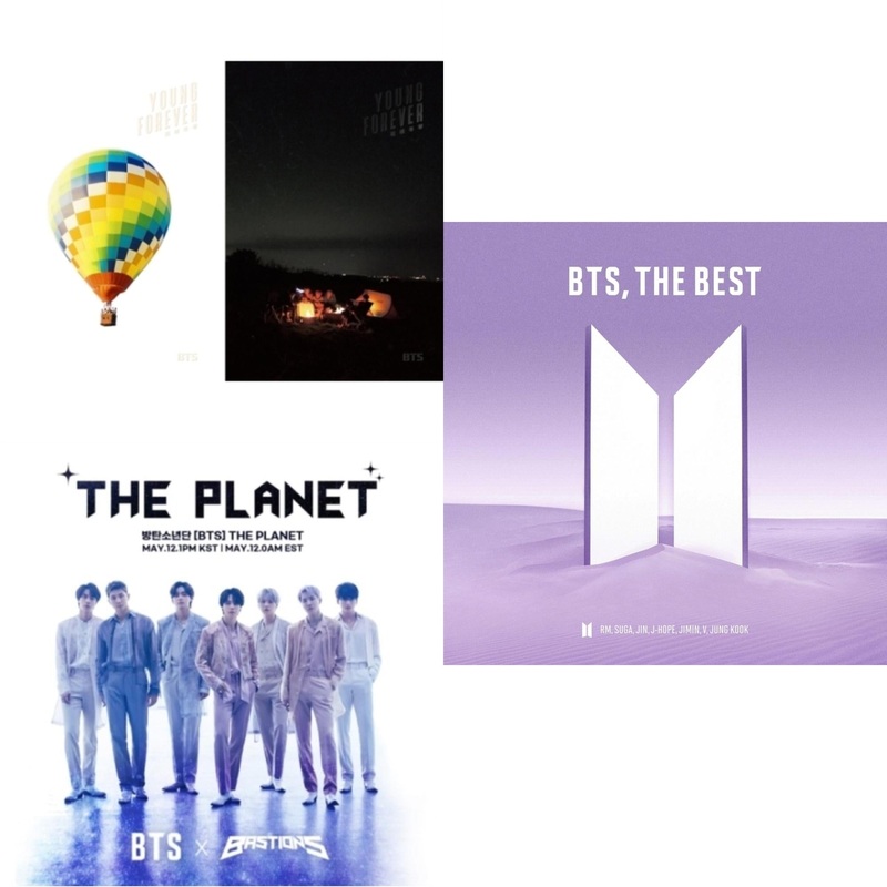 Bts – In The Mood For Love (Young Forever) (Special Album/Book/Card) & Planet (Bastions Ost) & BTS: The Best (2CD/Booklet) (Japanese Ver.)