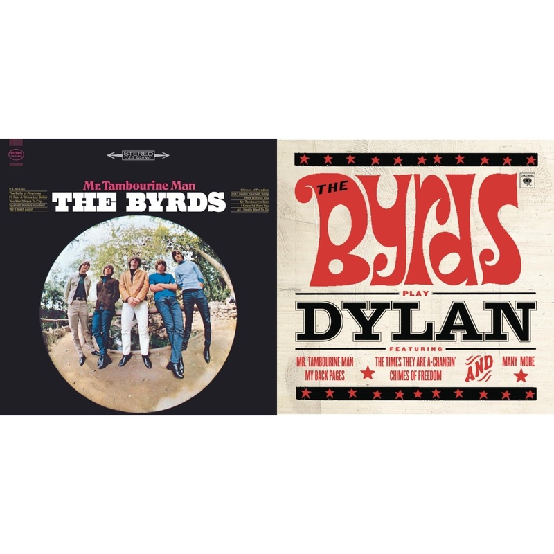 Byrds – Mr. Tambourine Man & Byrds Play Dylan – CD Bundle