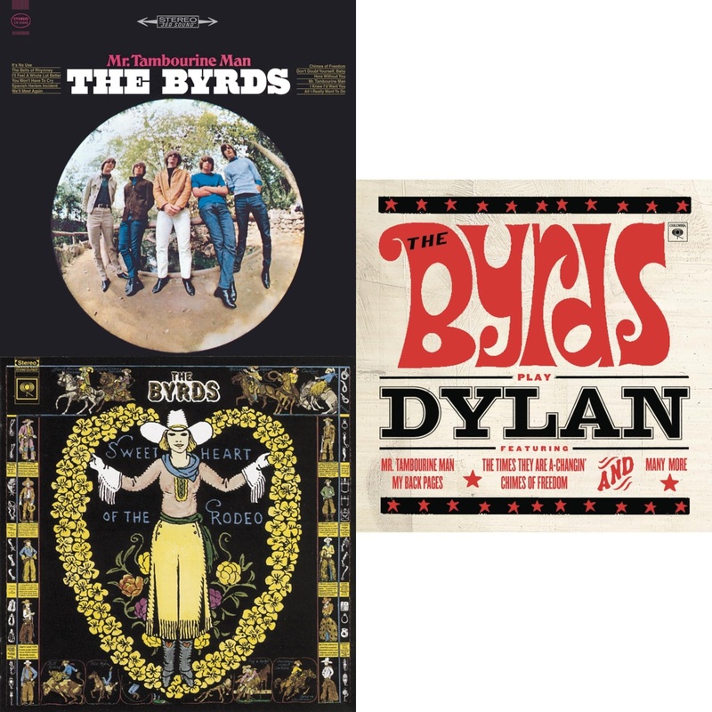 Byrds – Mr. Tambourine Man & Sweetheart Of The Rodeo & Byrds Play Dylan – CD Bundle