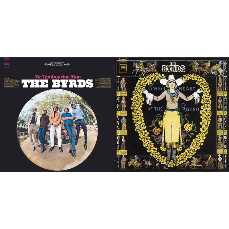 Byrds – Mr. Tambourine Man & Sweetheart Of The Rodeo – CD Bundle
