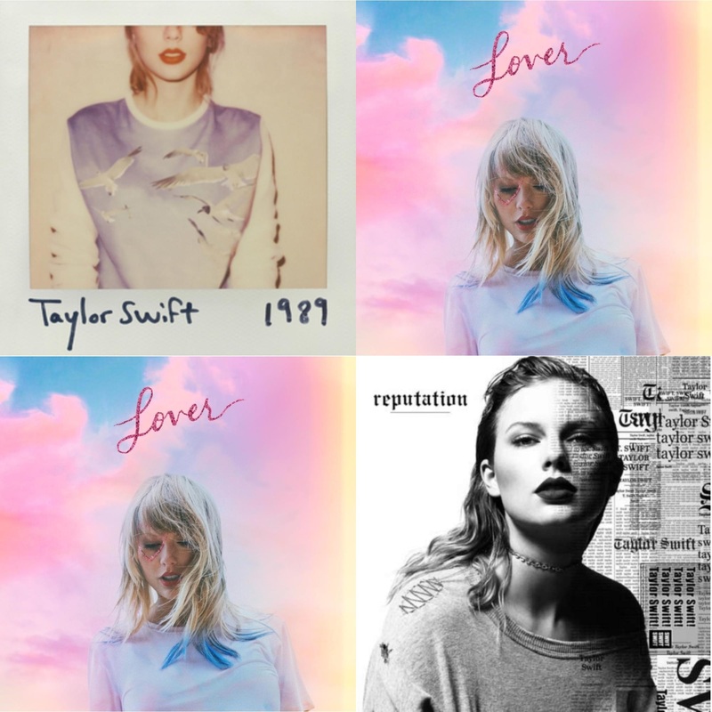 Taylor Swift – 1989 & Lover (Deluxe) (Version 1) & Lover (Deluxe) (Version 4) & Reputation – CD Bundle