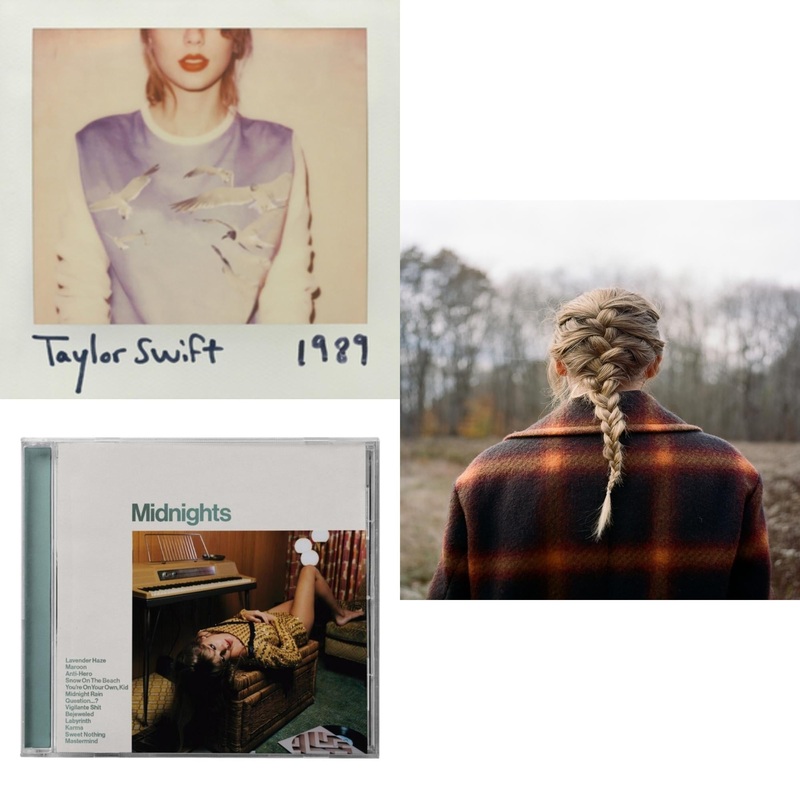 Taylor Swift – 1989 & Midnights (X) (Jade Green CD) & Evermore (X)