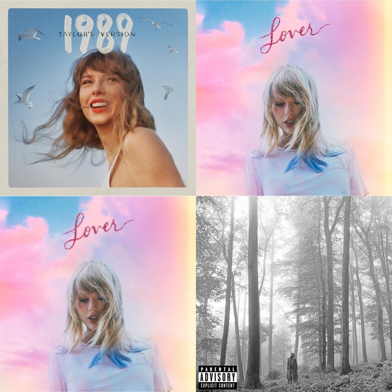 Taylor Swift – 1989 (Taylor’s Version) & Lover (Deluxe) (Version 2) & Lover & Folklore (X) – CD Bundle