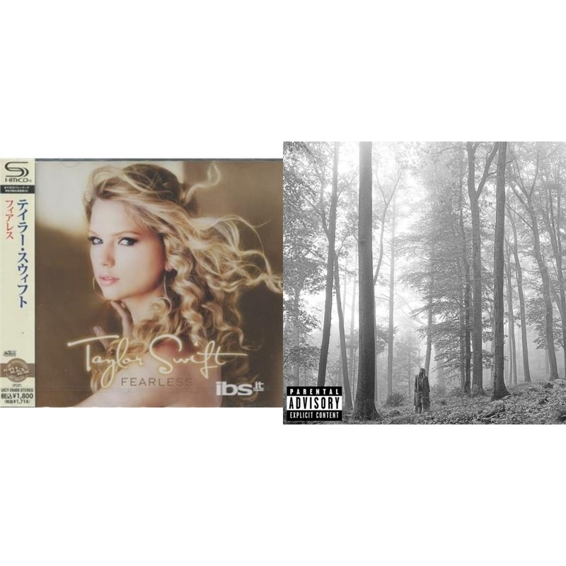 Taylor Swift – Fearless & Folklore (X) – CD Bundle
