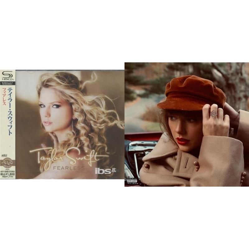 Taylor Swift – Fearless & Red (Taylor’s Version) (Edited) (2CD)
