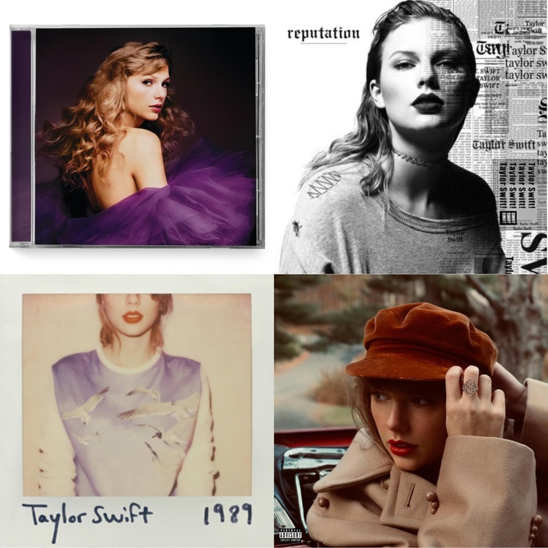 Taylor Swift – Speak Now (Taylor’s Version) (2CD) & Reputation & 1989 & Red (Taylor’s Version) (X) (2CD)