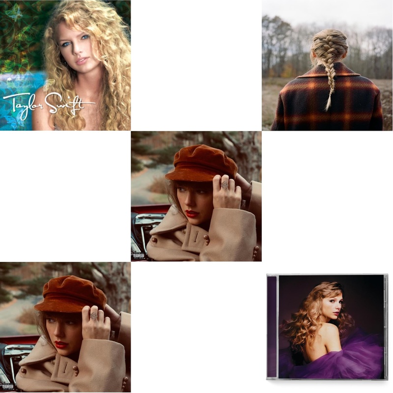 Taylor Swift – Taylor Swift & Red (Taylor’s Version) (Edited) (2CD) & Red (Taylor’s Version) (X) (2CD) & Evermore (X) & Speak Now (Taylor’s Version) (2CD)