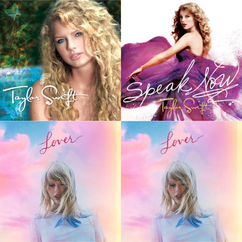 Taylor Swift – Taylor Swift & Speak Now & Lover (Deluxe) (Version 2) & Lover – CD Bundle