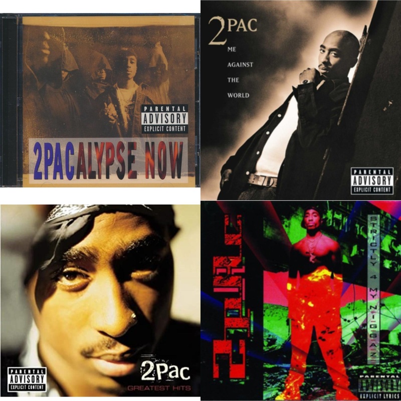 2Pac – 2Pacalypse Now & Me Against World & Greatest Hits & Strictly 4 My N.I.G.G.A.Z. – CD Bundle