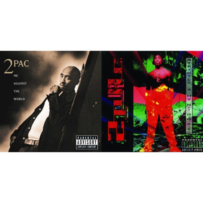 2Pac – Me Against World & Strictly 4 My N.I.G.G.A.Z. – CD Bundle