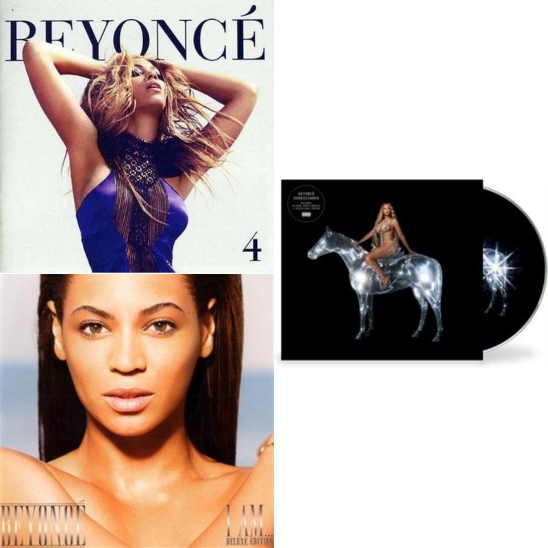 Beyonce – 4 & I Am Sasha Fierce & Renaissance (X) – CD Bundle