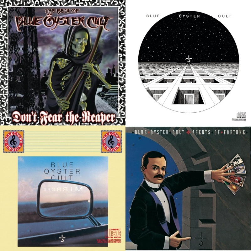 Blue Oyster Cult – Don’t Fear The Reaper: Best Of Blue Oyster Cult & Blue Oyster Cult & Mirrors & Agents Of Fortune – CD Bundle