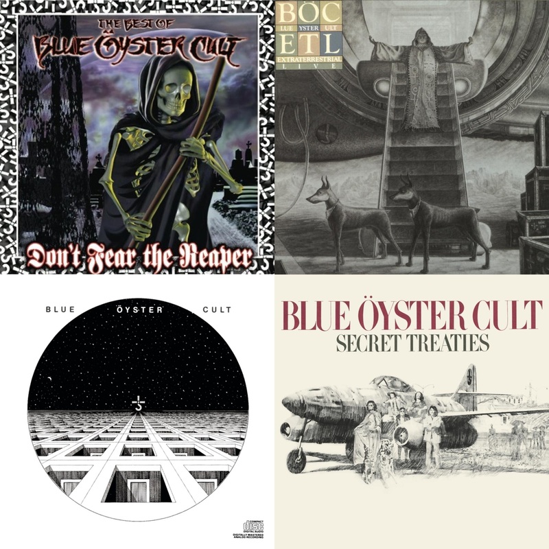 Blue Oyster Cult – Don’t Fear The Reaper: Best Of Blue Oyster Cult & Extraterrestrial Live & Blue Oyster Cult & Secret Treaties – CD Bundle