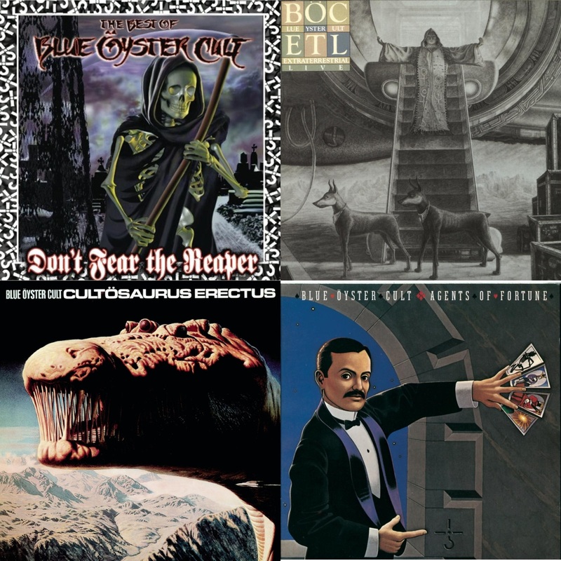 Blue Oyster Cult – Don’t Fear The Reaper: Best Of Blue Oyster Cult & Extraterrestrial Live & Cultosaurus Erectus & Agents Of Fortune – CD Bundle
